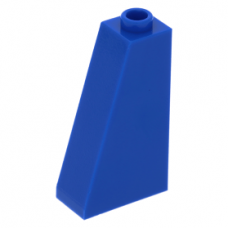 LEGO tetőelem 73°-os (75)  1x2x3, kék (4460)