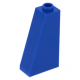 LEGO tetőelem 73°-os (75)  1x2x3, kék (4460)