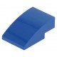 LEGO tetőelem íves 3×2, kék (24309)