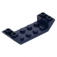 LEGO tetőelem fordított 45°-os 6×2, sötétkék (22889)