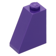 LEGO tetőelem 65°-os 2×1×2, sötétlila (60481)