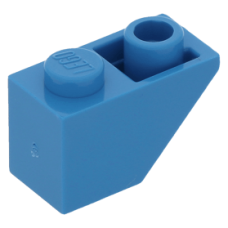 LEGO tetőelem fordított 45°-os 2×1, sötét azúrkék (3665)