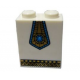 LEGO tetőelem 65°-os 2×2×2 szoknya mintával, fehér (97189)
