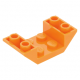LEGO tetőelem fordított 45°-os 4×2 dupla, narancssárga (4871)