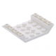 LEGO tetőelem fordított 45°-os 6×4 lyukakkal, fehér (60219)
