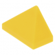 LEGO tetőelem 45°-os 1×2 csúcs, sárga (15571)