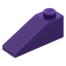 LEGO tetőelem 25°-os (33) 3×1, sötétlila (4286)
