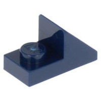 LEGO tetőelem 45°-os 2×1 kivágással, sötétkék (92946)