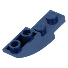 LEGO tetőelem fordított íves 4×1, sötétkék (13547)