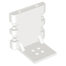 LEGO Vidiyo doboz alap 4×5×5 1/3, fehér (65132)