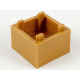 LEGO láda 2×2, középsötét testszínű (59121)