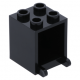 LEGO postaláda szekrény 2×2×2, fekete (4345)