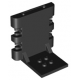 LEGO Vidiyo doboz alap 4×5×5 1/3, fekete (65132)