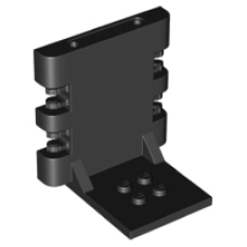 LEGO Vidiyo doboz alap 4×5×5 1/3, fekete (65132)