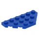 LEGO ék alakú lapos elem 3x6 (45°-os), kék (2419)