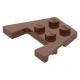 LEGO ék/szárny alakú lapos elem 3x4, vörösesbarna (48183)