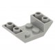 LEGO tetőelem fordított 45°-os 4×2 dupla, világosszürke (4871)