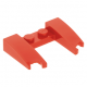 LEGO ék 3×4×2/3 íves középen kivágással, piros (11291)
