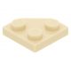 LEGO ék alakú lapos elem 2x2 (45°-os), sárgásbarna (26601)