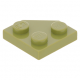 LEGO ék alakú lapos elem 2x2 (45°-os), olajzöld (26601)