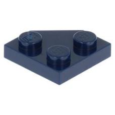 LEGO ék alakú lapos elem 2x2 (45°-os), sötétkék (26601)