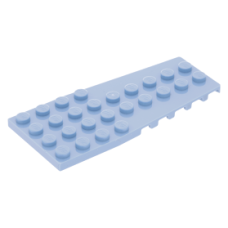 LEGO ék/szárny alakú lapos elem 4x9, középkék (14181)
