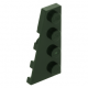 LEGO ék/szárny alakú lapos elem 4x2 balos, sötétzöld (41770)