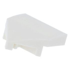 LEGO ék/szárny alakú tetőelem 2×2×2/3, fehér (66956)
