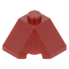 LEGO tetőelem 45°-os 2×2 sarok, sötétpiros (13548)