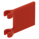 LEGO zászló 2×2, piros (2335)