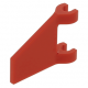 LEGO zászló 2×2 trapéz alakú, piros (44676)