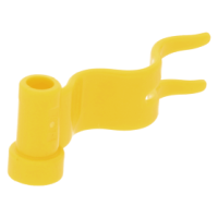 LEGO zászló lobogó 4×1, sárga (4495)