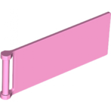 LEGO zászló 8×3 rúddal, világos rózsaszín (30292)