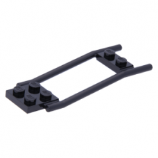 LEGO szekérrúd lovakhoz, fekete (2397)