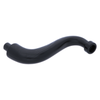 LEGO elefánt ormány/farokvég hosszú, fekete (43892/80497)