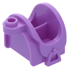 LEGO nyereg Friends lovakhoz, közép levendulalila (93086) 