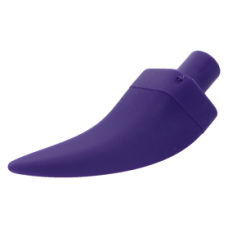 LEGO szarv/fog nagyméretű, sötétlila (87747)