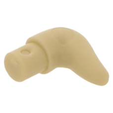 LEGO szarv kisméretű, sárgásbarna (64847)