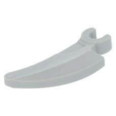 LEGO karom/szarv/fog hosszú fogóval, világosszürke (16770)