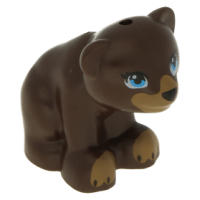 LEGO maci medve (Friends), sötétbarna (25445) --- Debrecenben raktáron!