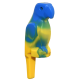 LEGO madár papagáj, sárga-kék (27062)