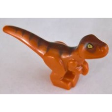 LEGO dinoszaurusz bébi raptor, sötét narancssárga (38524)