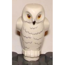 LEGO madár bagoly mintás Hedwig (Harry Potter), fehér (92733)