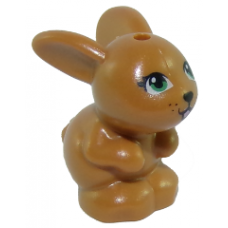 LEGO nyúl nyuszi (Friends), középsötét testszínű (36276) --- Debrecenben raktáron!