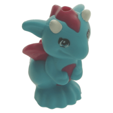 LEGO sárkány Miku (Elves), közép azúrkék (21388)