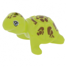 LEGO teknős (Friends), lime (13336) --- Debrecenben raktáron!