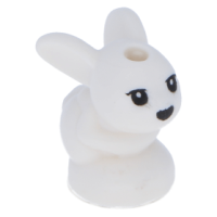 LEGO nyúl nyuszi kölyök (Friends), fehér (19442) --- Debrecenben raktáron!