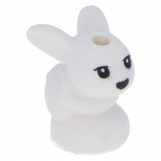 LEGO nyúl nyuszi kölyök (Friends), fehér (19442) --- Debrecenben raktáron!