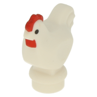 LEGO csirke tyúk, fehér (95342) --- Debrecenben raktáron!