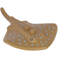 LEGO rája, sötét sárgásbarna (68632) --- Debrecenben raktáron!